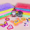 Pacote de Recarga de Miçangas Perler Personalizado com 265 Cores de Alta Qualidade, Cor Total, Miçangas Fundidas de PE 2,6mm, Quebra-Cabeça DIY Feito à Mão, Miçangas Fundidas