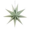 Pingente de estrela de nove pontas decoração de festa de Natal abajur layout de cena festiva de shopping pingente de estrela de origami transfronteiriço