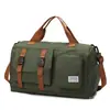 Nueva Bolsa Deportiva para Fitness, Sencilla y Casual, Hecha de Tela Oxford Ligera, Bolsa de Viaje Portátil con Separación Seco y Húmedo, Bolso de Mano para Equipaje de Mano