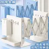Soporte de Libro Retráctil Soporte de Libro de Escritorio Estante de Almacenamiento de Libros con Portalápices Pinza para Libros Metal Engrosado Plegable