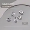 Pedras de Strass para Nail Art K9 de Alta Qualidade, Transparentes, com Fundo Pontiagudo, Famosas na Internet, Brilhantes, Formato de Ovo de Pombo, Formato de Bala de Gelo, Transparentes
