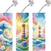 2025 Criativo Novo Marcador Periférico de Pintura Diamante Mandala 5D Diamante Couro PU DIY Artesanal Presente Transfronteiriço