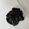 Diadema de lunares plisada estilo francés de ala ancha, Lazo para el cabello retro de alta gama, Cuerda para el cabello, Accesorio para el cabello