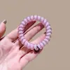 Goma para el Pelo tipo Cable de Teléfono para Mujer, Gama Alta, Elegante, a la Moda, Alta Elasticidad, Accesorio para el Cabello Duradero, Modelo Nuevo 2025 Cuerda para el Cabello