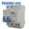Interruptor de Fuga Nader Shanghai Liangxin Série Ndb1Tle-63 Disjuntor 30Ma Chave de Ar 1Pn