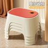 Banqueta Pequena de Plástico para Uso Doméstico, Banqueta Espessa para Sala de Estar, Banqueta Baixa Antiderrapante para Mesa de Centro, Banqueta Baixa para Trocar de Sapato, Cadeira, Banqueta para Pé de Vaso Sanitário de Adulto