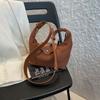 Otoño 2026 Nuevo Simple Casual Moda Versátil Elegante Gamuza Ligero Bolso de Hombro Cruzado para Viajes