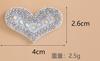 Novo TNT com strass quente criativo coroa amor strass quente figura quente diy roupa mala decoração pasta de strass quente atacado