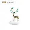 Gran Venta Precio Especial Simple Moderno Accesible Lujo Decoraciones Decorativas de Cristal Habitación Modelo Sala de Estar Mueble de TV Artesanías de Metal