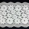 Encaje elástico de seda spandex brocado encaje elástico de borde ancho plano flor grande flor hueca ropa interior accesorios de ropa