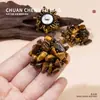 Botones de Piedra Natural, Botones Cosidos a Mano, Botones Decorativos Asimétricos de Moda y Versátiles, Prendas de Abrigo, Chaquetas, Accesorios para Trajes