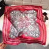 Novo Lenço de Seda com Estampa Paisley Retrô para Mulheres, Lenço Quadrado Fino para Decoração do Pescoço, Lenço de Moda de Alta Qualidade Versátil e Estiloso
