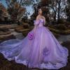AliExpress Amazon Lace Decal Open Shoulder Adulto Cerimônia Tutu Vestido Vestido De Baile Vestido De Princesa Vestido Feminino
