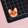 Accesorios de Resina de Zootopia Pegamento Blanco DIY Pinza para el Cabello Funda de Teléfono Accesorios para el Cabello Llavero Llavero Crocs