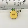 Clip sellador decorativo de regalo de dibujos animados estilo Ins con temática de frutas, clip para notas, clip de PP, artículo lindo para estudiantes, producto al por mayor de 2 yuanes