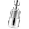 Torneira de Cozinha Bico Anti-Salpicos Elemento Filtrante de Aço Inoxidável Água da Torneira Pode Ser Purificada Universal Doméstico Extensor de Cabeça Anti-Salpicos