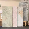 Estilo Pintura a Óleo Jardim de Monet Azulejos de Mármore 600X1200 Cozinha Banheiro Quatro Estações Rosa Verde Azulejos de Piso