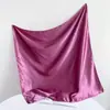 Pañuelo cuadrado de satén de 90 cm de color sólido para mujer transfronterizo, pañuelo para el cuello, pañuelo para la cabeza, satén, moda, brillante, seda, fabricantes, venta al por mayor
