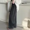 Roupas Infantis Estilo Coreano para Meninas, Calças Infantis Tamanho Médio e Grande, Novas Calças Retas Casuais Espinha de Peixe Primavera e Outono 2026, Estilo Primavera