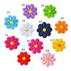 Nova Série Flor Borboleta Adesivos de Tecido Bordados Coloridos Adesivos de Patch de Rosa Bordados Especiais para Adesivos de Patches Bordados e Chapéus