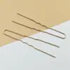 Grampo de cabelo antigo faça você mesmo com revestimento de retenção de cor, grampo de cabelo em liga em forma de U, pente de cabelo manual, grampo de cabelo com movimento passo a passo, acessórios para o corpo
