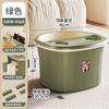 Cubo Aislado para Baño de Pies para Uso Doméstico, Adecuado para Pantorrillas, Masaje de Salud, Lavabo para Pies para Niños, Palangana Gruesa para Baño de Pies para Dormitorio