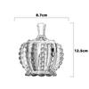 Direto da Fábrica Novo pote de vidro transparente para doces pote de açúcar pote decorativo de vidro para sobremesas pote de armazenamento de vidro pote de vidro para frutas secas pote de doces