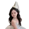 2026 Nuevo Sombrero de Cumpleaños Bordado para Niñas, Accesorios Atmosféricos para Fotos, Pinzas para el Cabello, Accesorios para el Cabello de Fiesta para Mujeres