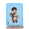 Imanes metálicos para refrigerador de Xizang con figuras étnicas, souvenirs turísticos culturales y creativos con temática de yak