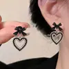Presilhas de Orelha Estilo Coreano Sem Furo, Brincos com Design Estiloso para Mulheres, Presilhas de Osso da Orelha com Borboleta e Pérola de Franja Longa, Alto Padrão