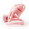 Candado de castidad masculino candado rosa jaula para pájaros ejercicio CB anillo de castidad para pene rollo candado de castidad abstinencia juguetes sexuales para adultos