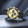 Reloj Megir de cuarzo, cronógrafo multifuncional, deportivo, resistente al agua, para hombre, 8104 de silicona.