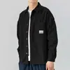 Comercio Electrónico Transfronterizo Primavera/Otoño Camisa Holgada de Manga Larga para Hombre Casual Travieso Guapo Ropa de Trabajo Americana Top Ropa de Abrigo Venta al por Mayor