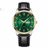 Nuevo reloj de pulsera para hombre de cuarzo, totalmente automático, no mecánico, con calendario, impermeable, ultradelgado, luminoso, venta al por mayor transfronteriza