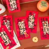 2026 Novo Estilo Estilo Chinês Texto de Caligrafia Criativo Alto Valor Celebração do Festival da Primavera Envelopes Vermelhos