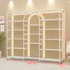 Armario Comercial para Panadería Estante de Almacenamiento para Pastelería Estante para Hornear Estante para Galletas Estante de Exhibición para Repostería Gabinete Lateral Gabinete de Exhibición de Múltiples Niveles