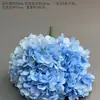 Flores Artificiales Azules Ramo Materiales para Decoración de Escena de Boda, Rosas Azules para Arreglo de Piso de Salón de Bodas y Flores Decorativas