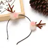 Tiara Customizada de Galhos de Rena de Natal, Tiara de Pelo de Visão de Natal, Acessório de Cabelo Decorativo para Atmosfera Festiva