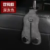 Gancho Multifuncional para Coche Popular Transfronterizo Gancho Doble para Respaldo de Asiento Soporte Metálico para Teléfono Móvil de Coche Venta al por Mayor