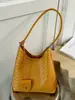 Bolso cubo tejido de gran capacidad de moda transfronterizo para mujer, nuevo de moda verano 2026, bolso de hombro y bandolera