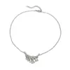 Collar de Borlas de Perlas Sencillo y Exquisito, Diseño de Nicho, Temperamento, Elegante, Lujo Ligero, Versátil y Súper Hada