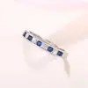 Joyería Redonda Simple Diaria de Zirconia de Cao Shi, Anillo de Lujo Accesible Moderno y Elegante para Mujeres, Joyería Elegante de Nicho