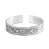 Moda Joker Mashen Pulsera de Apertura de Corazón Estilo Nacional Nicho Ins Tendencia para Hombres Pulsera de Pareja Retro Anillo Joyería para Mano