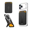 Porta-Cartão Magnético Colorido Vertical para Exportação Transfronteiriça com Suporte Adequado para Múltiplos Modelos de Iphone/Samsung Adsorção Magnética Forte N52