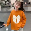 Camiseta Rosa de Manga Larga 100% Algodón para Niñas, Ropa Infantil, Ropa de Primavera y Otoño, Camiseta Base para Niñas Pequeñas, Ropa Interior y Exterior, Tops para Niños