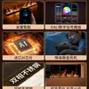Decoración de Núcleo de Chimenea Atomizado 3D Chimenea Digital Inteligente Luz de Fuego Fuego Artificial Llama Embebida Humidificador Doméstico