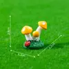 Musgo Micro Paisaje Adornos de Resina Creativos Animal de Dibujos Animados Hongo De Accesorios Colgantes DIY Ensamblando Adornos Pequeños de Resina