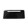 Adecuado para Audi A4/A5/B9 decoración de panel de encendedor trasero de fibra de carbono accesorios de modificación interior de control de coche pegatinas