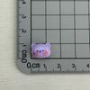 Mini tamanho pequeno Cabeça de Animal Desenho Animado Panda Coelho Acessórios de Resina Acessórios para Nail Art Acessórios para Presilha de Cabelo Capa de Celular Acessórios para Brincos