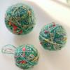 Ornamento de Natal Estilo Floresta com Bolas de Lã Bouquet Materiais para Artesanato DIY Decoração Suspensa com Bolas de Lã para Vitrine de Shopping e Adereços de Decoração Doméstica